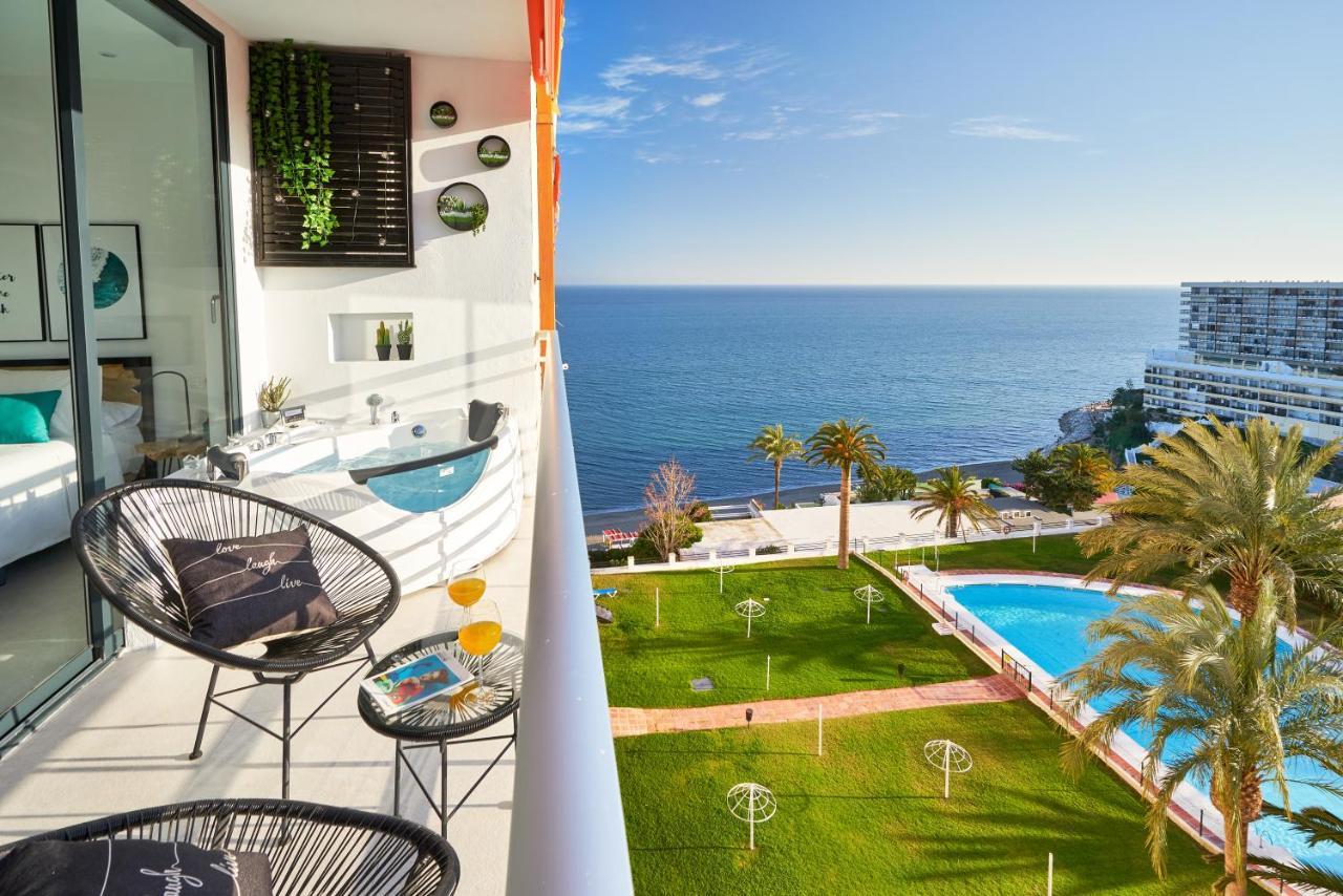 Suite Del Mar Luxury Apartment With Jacuzzi Torremolinos Kültér fotó