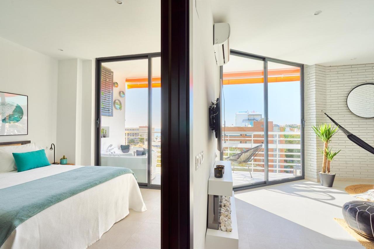 Suite Del Mar Luxury Apartment With Jacuzzi Torremolinos Kültér fotó